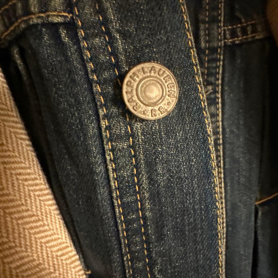RRL デニムジャケット 古着 シンチバック付 ダブルアールエルラルフローレン
