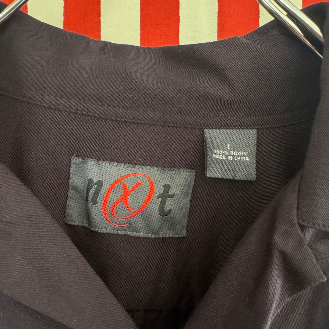 nxt コカコーラ ボーリングシャツ L