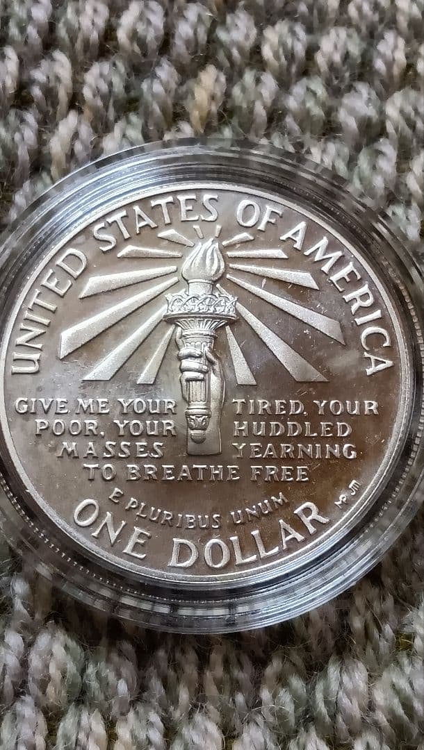 1986年 アメリカ記念銀貨