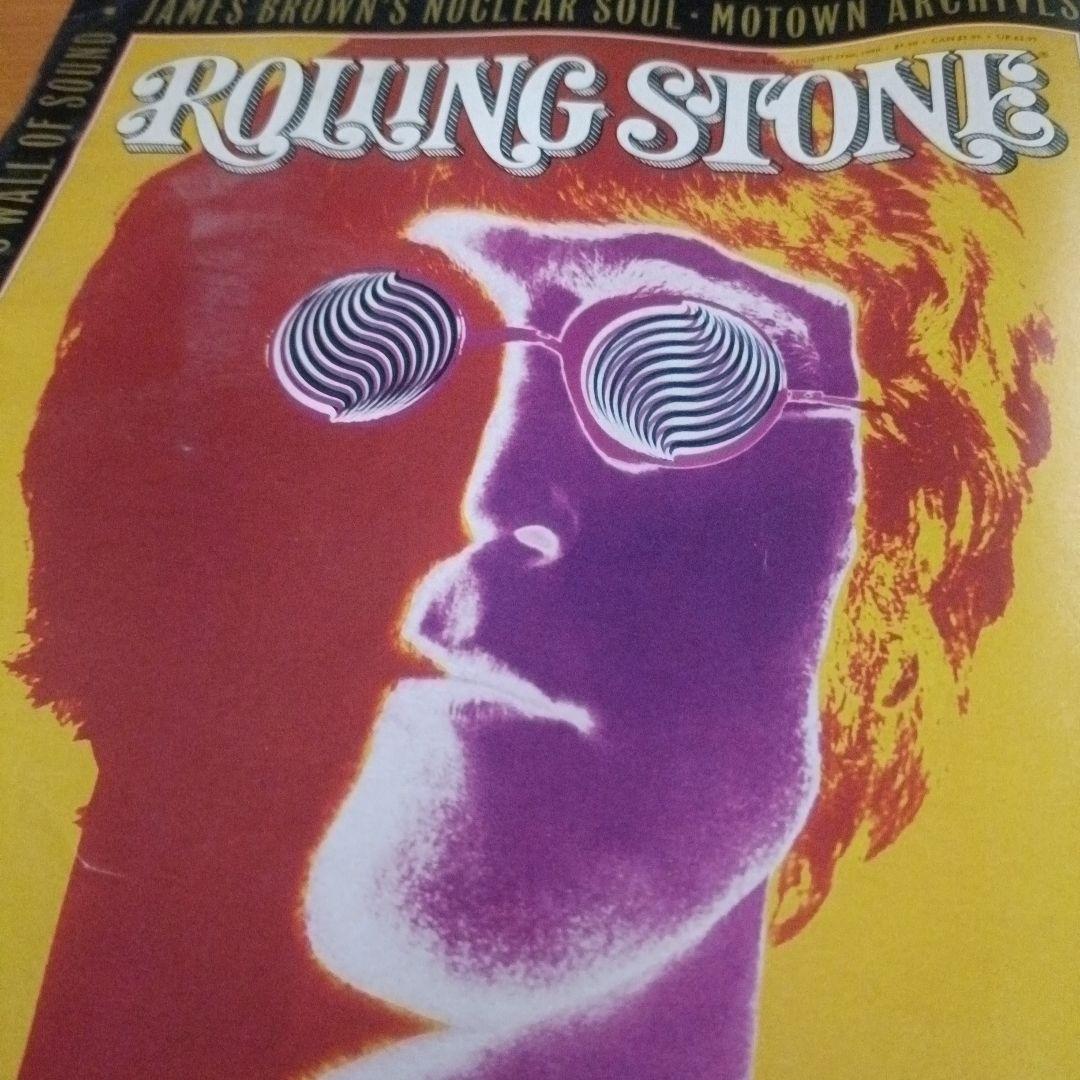 JOHN LENNON 表紙 ROLLING STONE誌 1990年8月