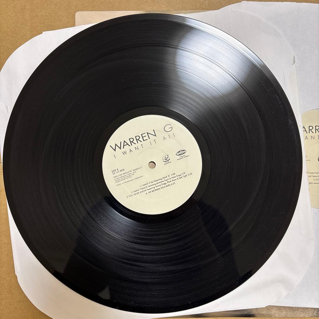 洋楽 Warren G I Want It All 2 LP