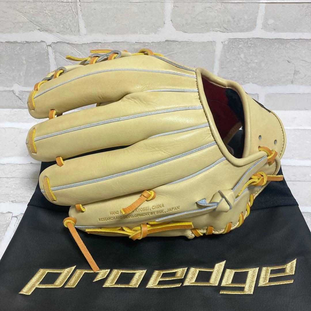 ⭐️【美品】SSK PROEDGE ADVANCED 硬式内野手用 キャメル⭐️