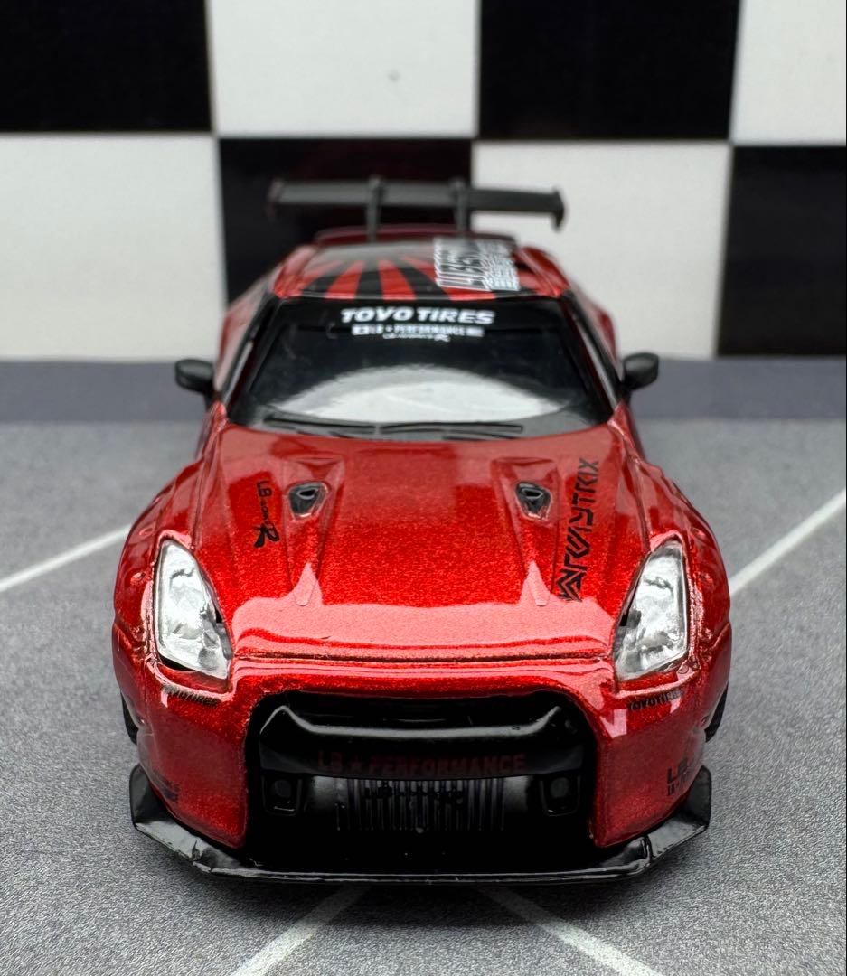 MINI GT LB★WORKS Nissan GT-R Candy Red