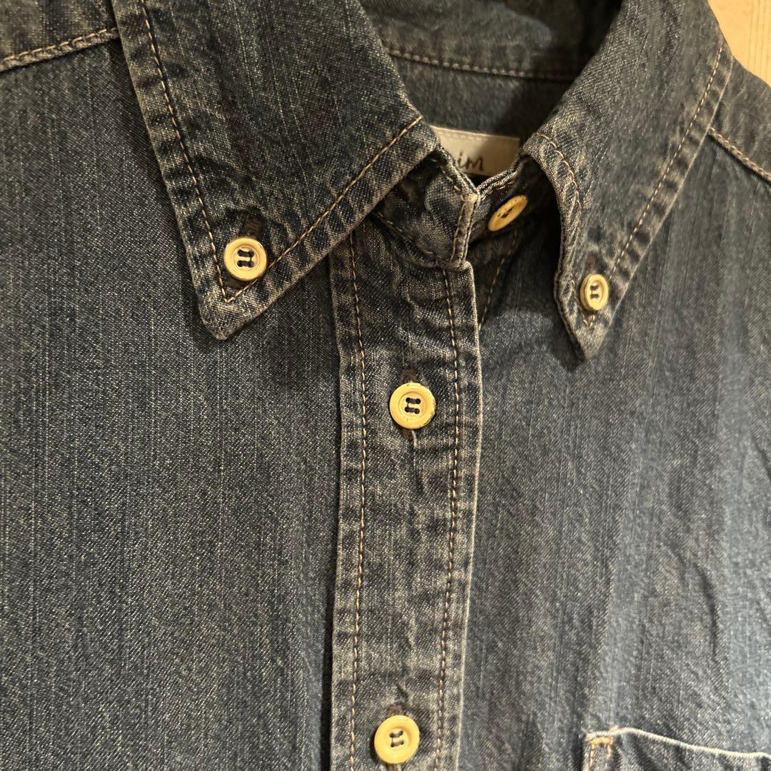 スローブ イエナ LE DENIMライトオンスクロップドシャツ