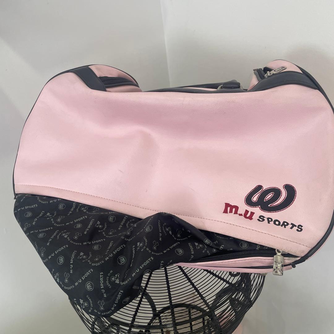 m.u sports ピンク キャディバッグ