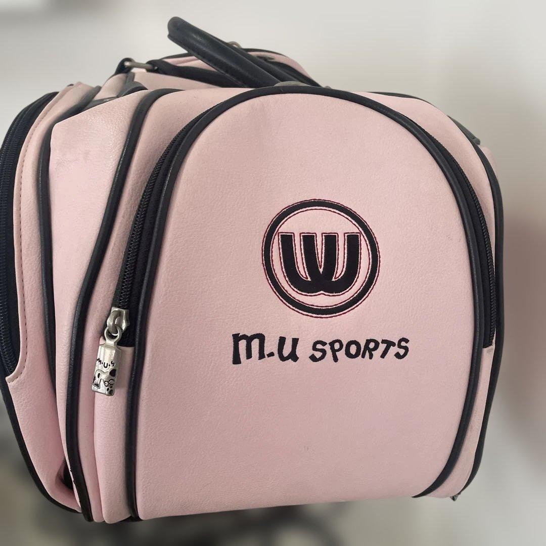 m.u sports ピンク キャディバッグ