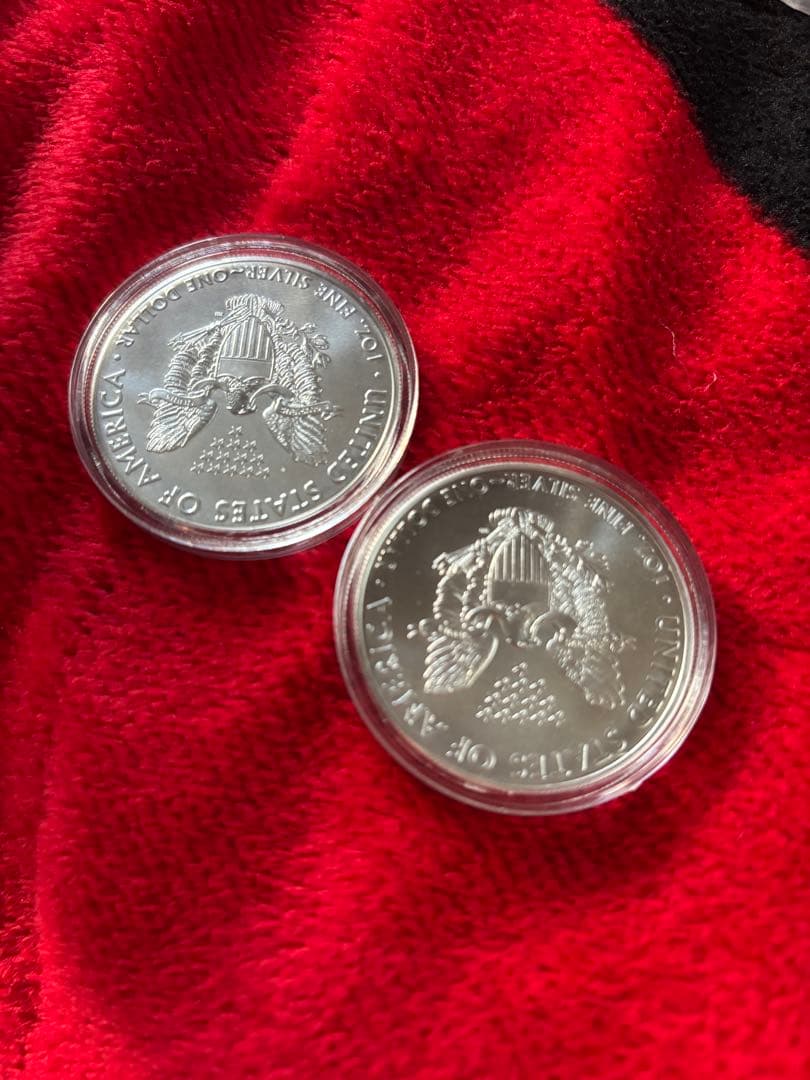 2021年 イーグル1オンス銀貨 2枚セット