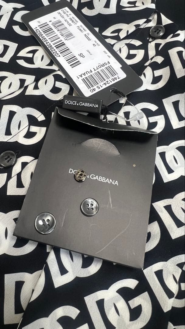 DOLCE&GABBANA 長袖シャツ 新品未使用未着用