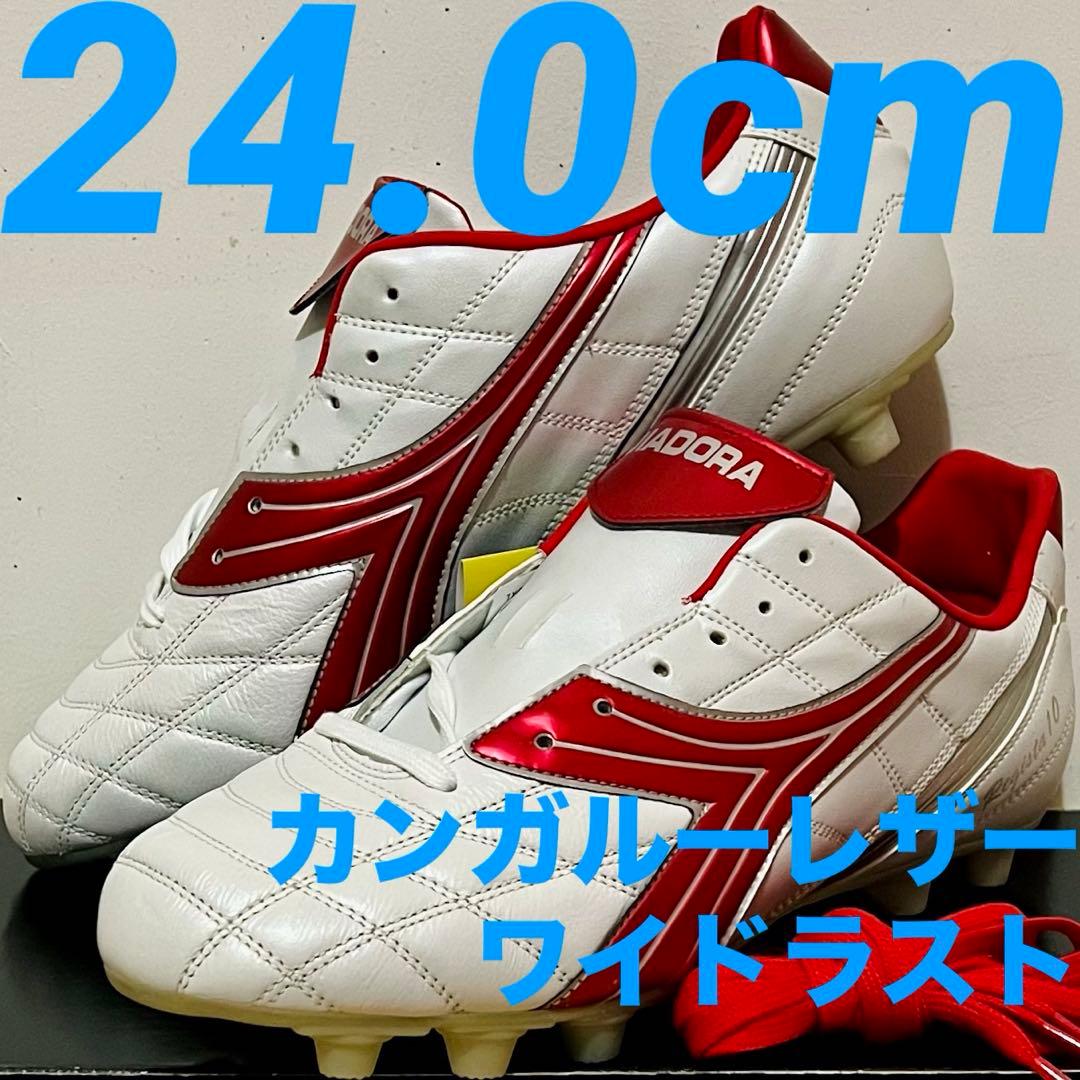 ディアドラ　レジスタ10 MD PU カンガルーレザー ワイドラスト 24cm