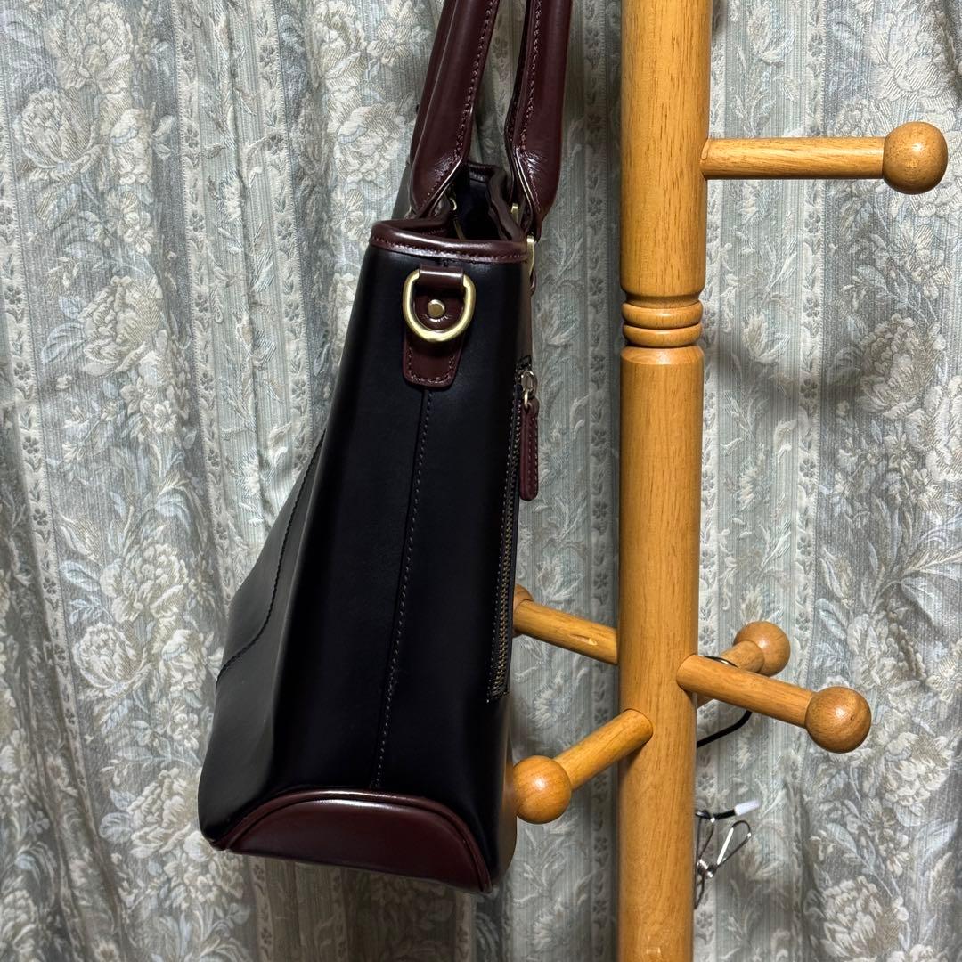 【美品】GOLDMEN ゴールドメン　本革　ビジネスバッグ　トートバッグ
