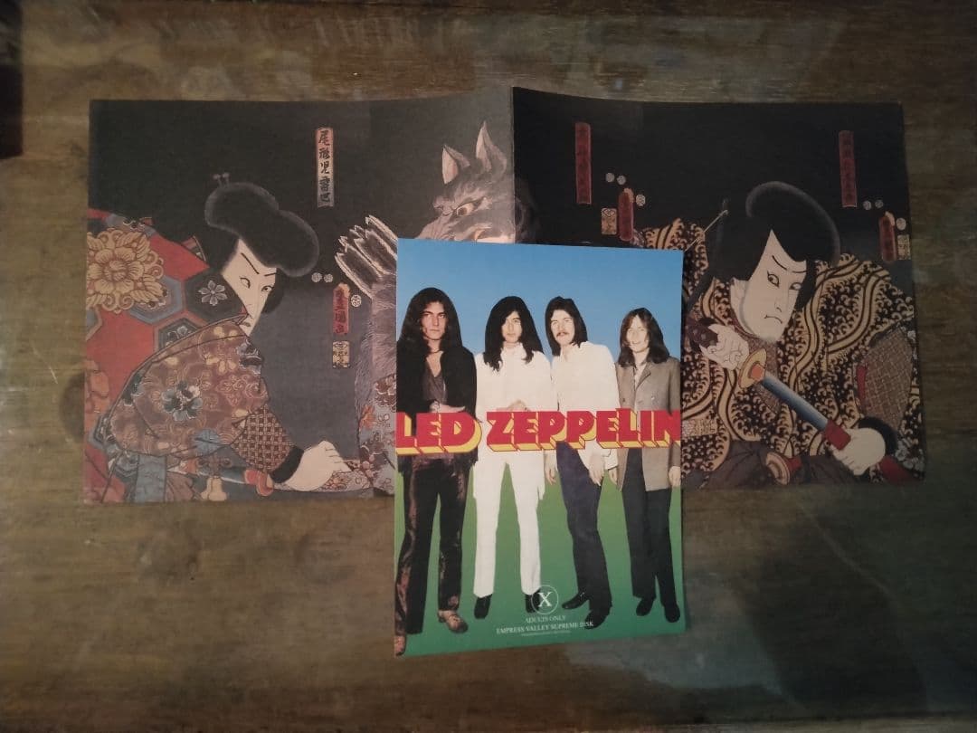 洋楽 led zeppelin jiraiya live in osaka box