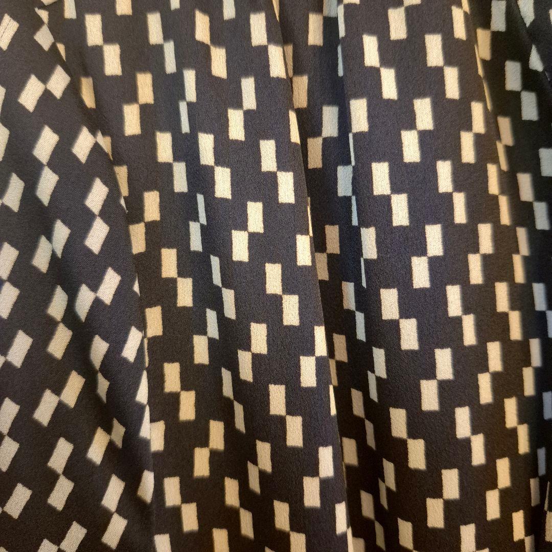 美品★UNTITLED ボウタイワンピース★ロングワンピース