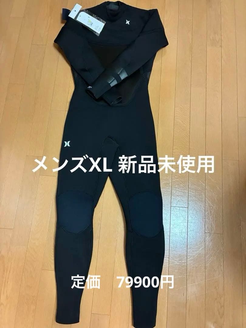 新品未使用　HURLEY ハーレー ロングチェストジップ セミドライ メンズ