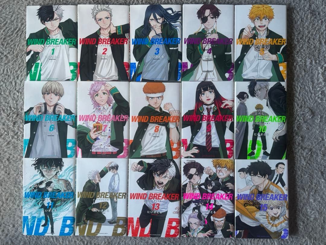 WIND BREAKER 漫画セット売り　1〜23巻