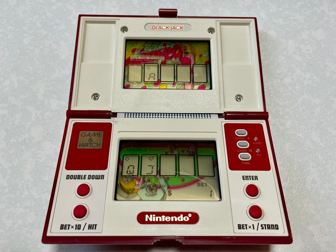 任天堂 ゲームウォッチ ブラックジャック