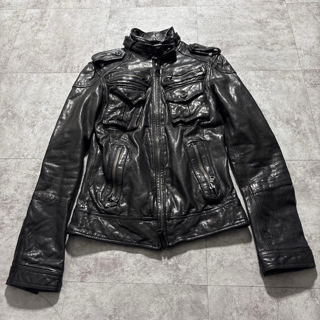 匠　archive BUFFALO BOBS leather blouson 黒