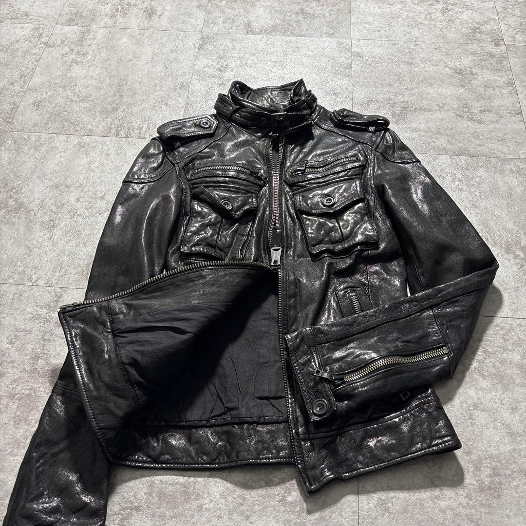 匠　archive BUFFALO BOBS leather blouson 黒