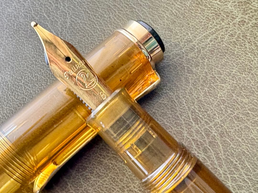 須*】様 PELIKAN/ペリカン2014特別生産品M200万年筆 コニャック