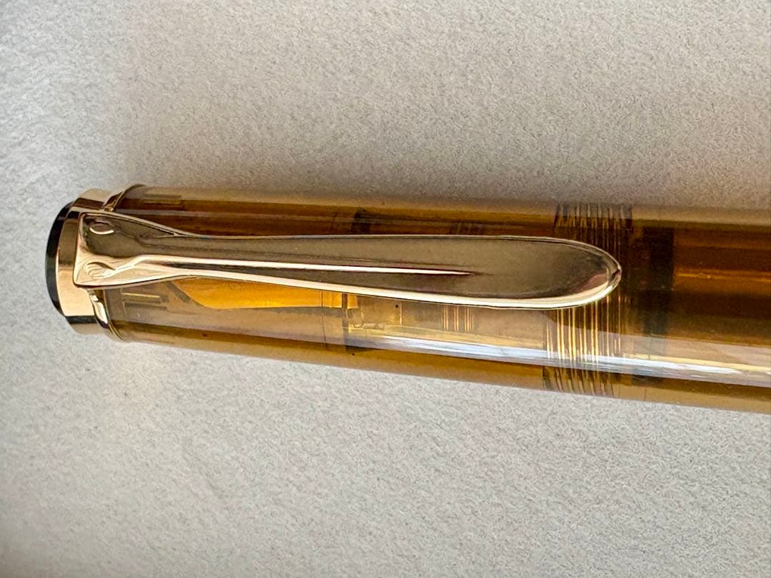 須*】様 PELIKAN/ペリカン2014特別生産品M200万年筆 コニャック