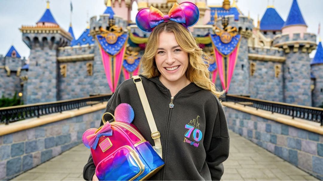 ディズニーランド リゾート 70周年 パーカー M