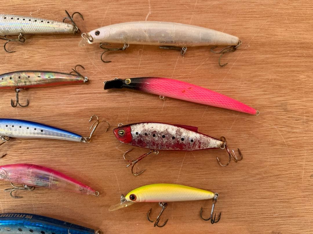 ルアー 43個 まとめ売り ミノー系 シーバス等 釣具セット