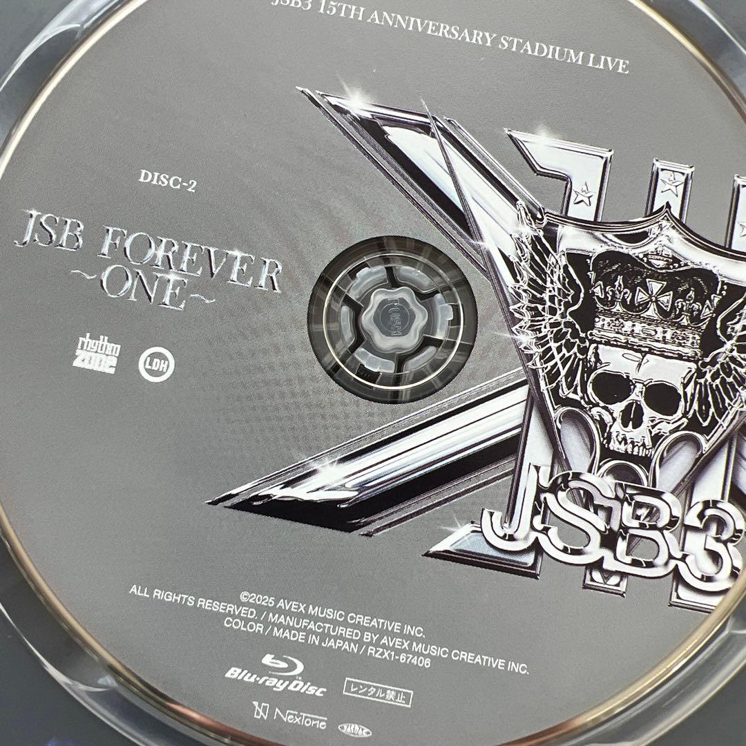 三代目FOREVER ONE LIVE Blu-ray スマプラなし