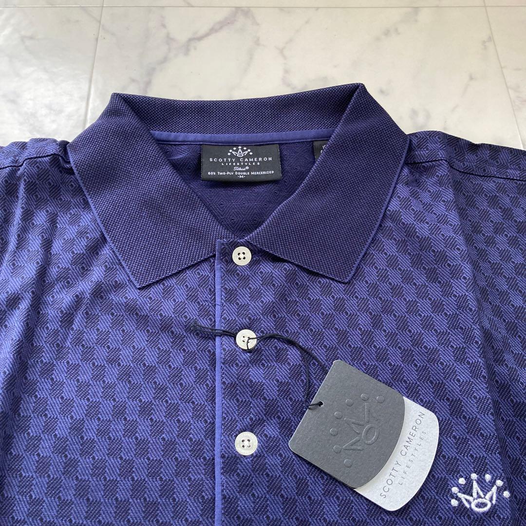 【新品】Scott Cameron スコッティキャメロン チェック柄ポロシャツ