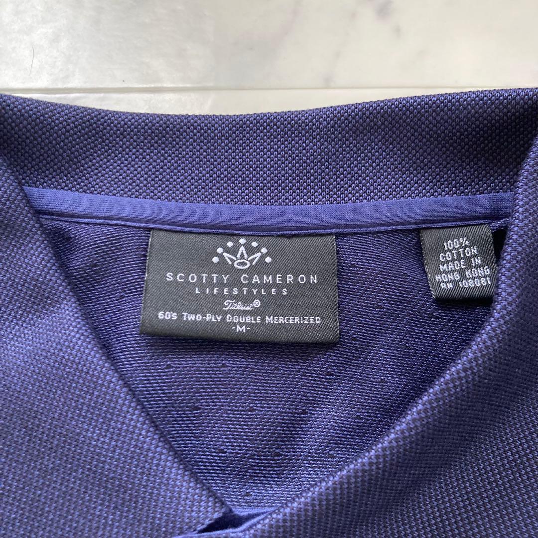 【新品】Scott Cameron スコッティキャメロン チェック柄ポロシャツ
