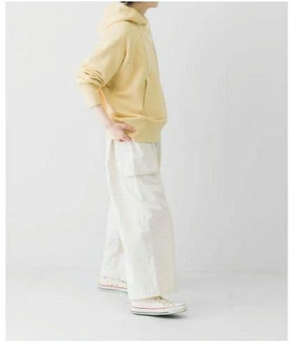 ご予約＊kagure スウェットフーデットプルオーバー パーカー BUTTER