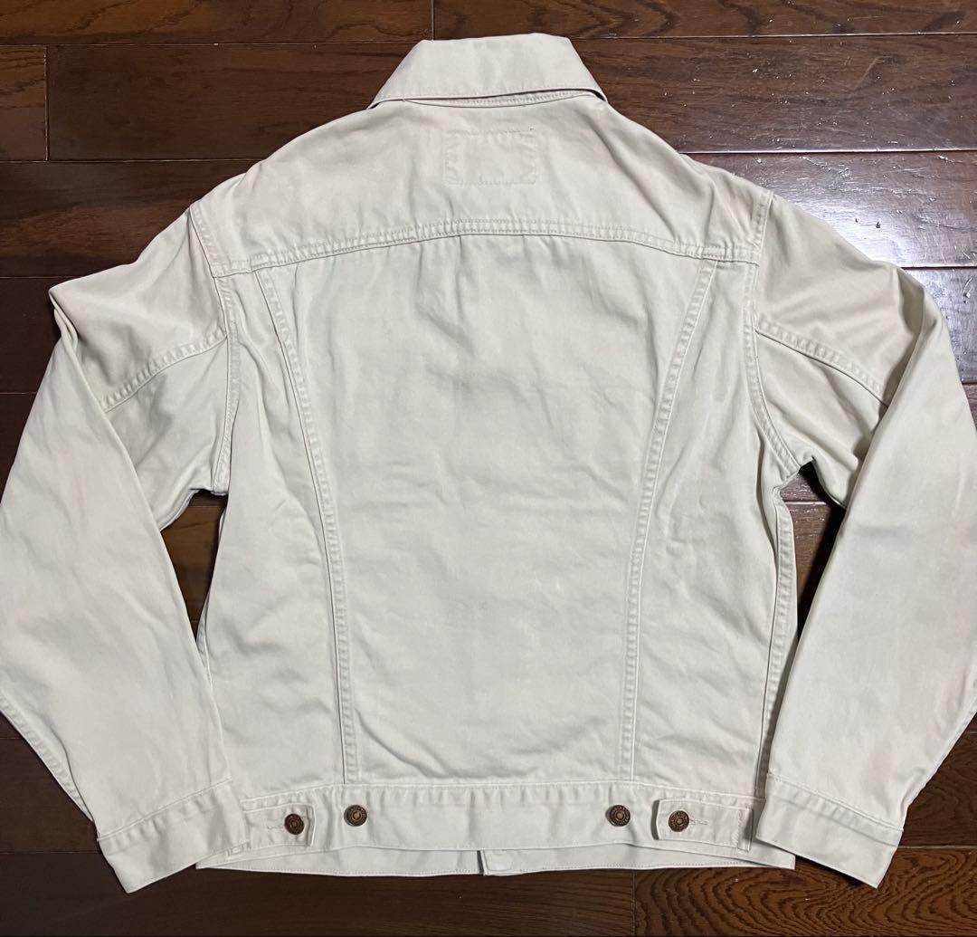 90s 美品 levi's 70505 ホワイトデニムジャケット　リーバイス38