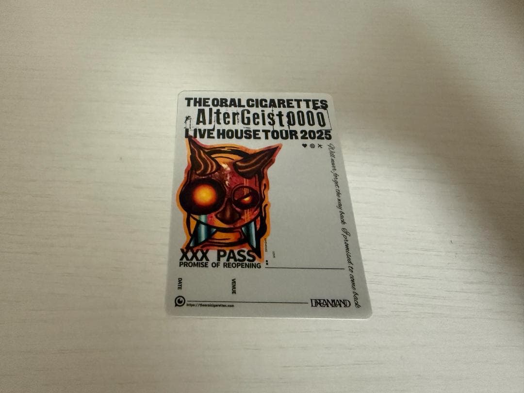 THE ORAL CIGARETTES　オーラル　AlterGeist0000