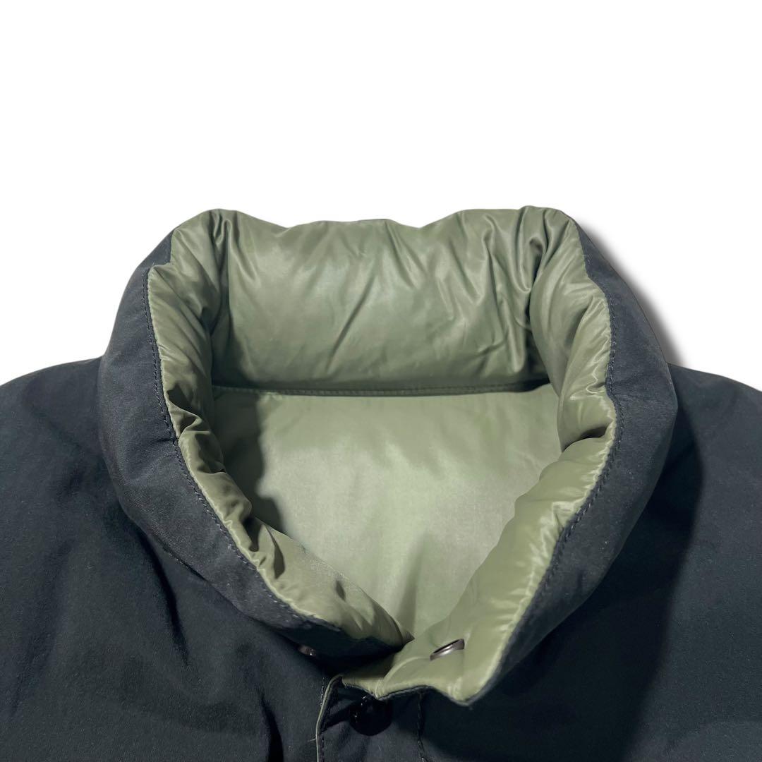 美品 Pilgrim Surf + Supply リバーシブル ダウン ベスト