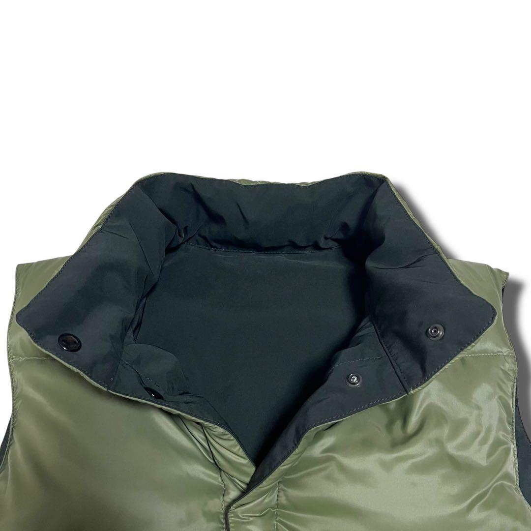 美品 Pilgrim Surf + Supply リバーシブル ダウン ベスト