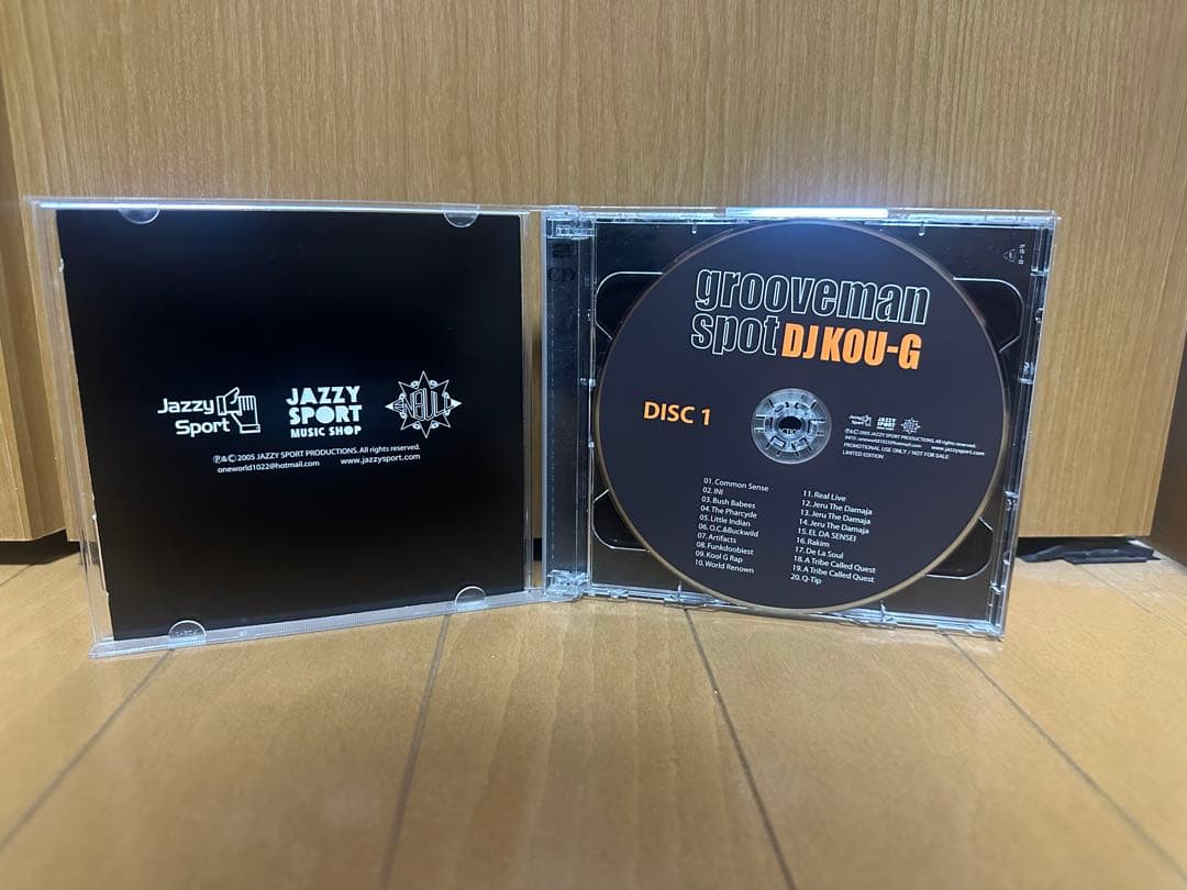 DJ KOU-G grooveman spot 2枚組 CD