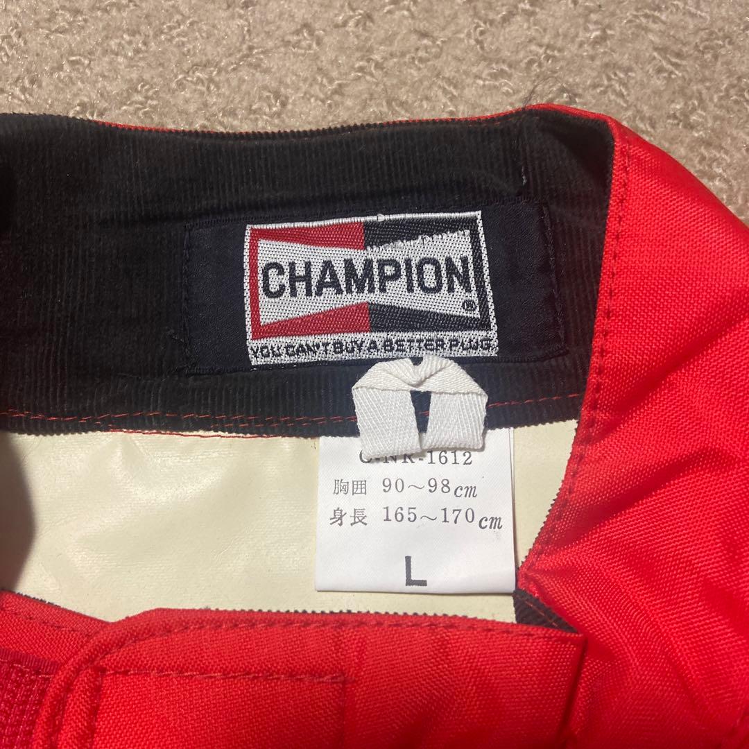 レア★champion チャンピオン★デッドストック★当時物レインスーツ ウェア