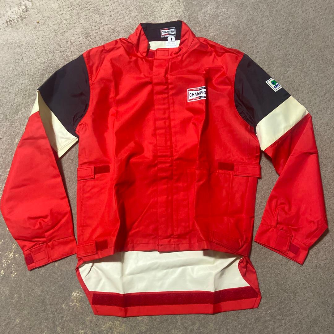 レア★champion チャンピオン★デッドストック★当時物レインスーツ ウェア