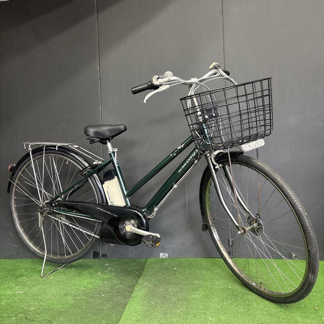 つかたとも様　電動自転車 YAMAHA PAS CITY-S グリーン　75★