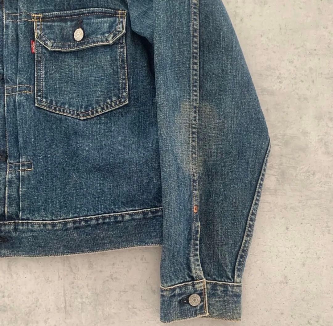LEVI’S 71507XX Gジャン 復刻 90s セカンド 濃紺 40