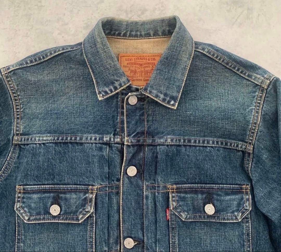LEVI’S 71507XX Gジャン 復刻 90s セカンド 濃紺 40
