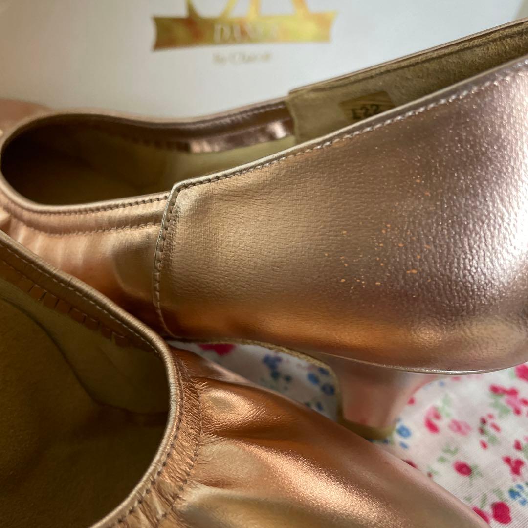 チャコットのピンクのダンスシューズ22㎝