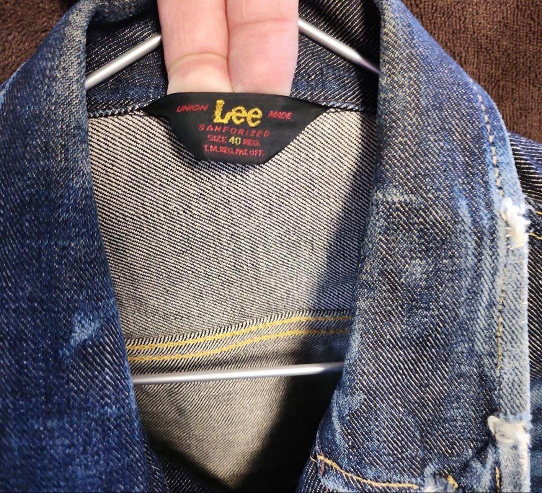 Lee　101J デニムジャケット size40 L 復刻レプリカ