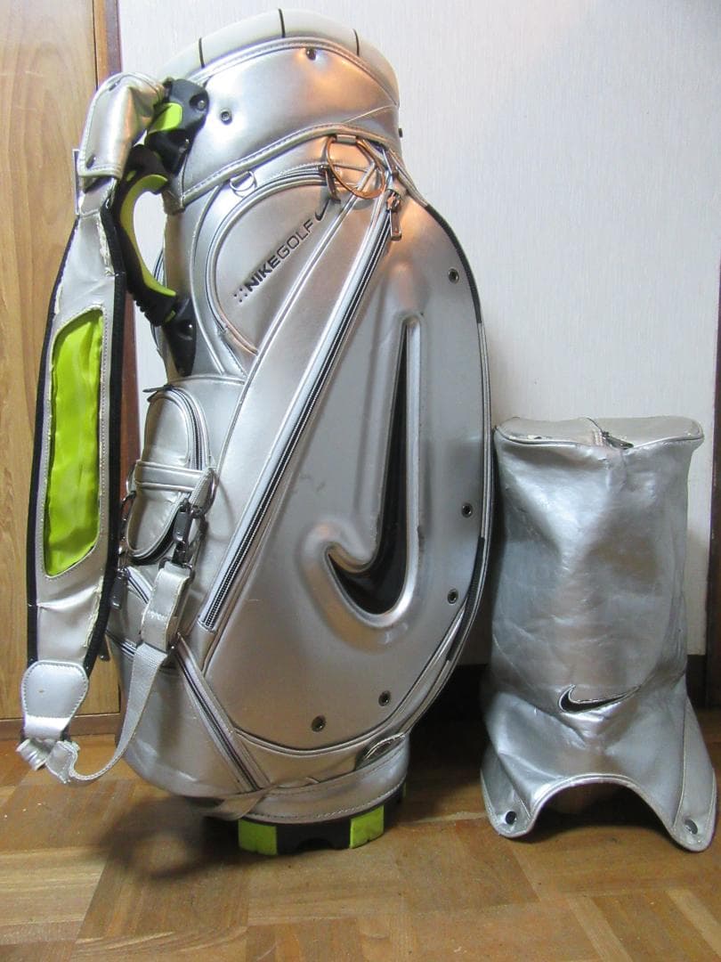 ★☆★ナイキ★NIKE GOLF★3点式★ゴルフバック★シルバー★☆★