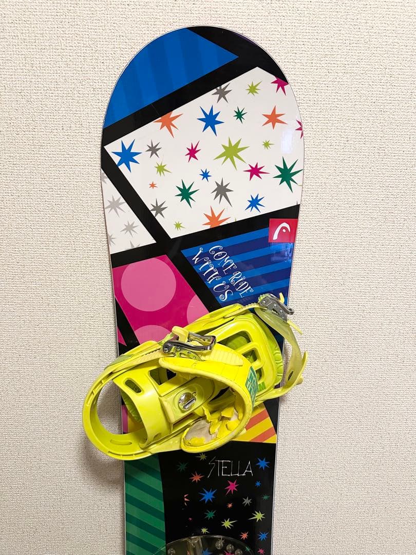 HEAD STELLA 138cm スノーボード ビンディング　レディース Jr