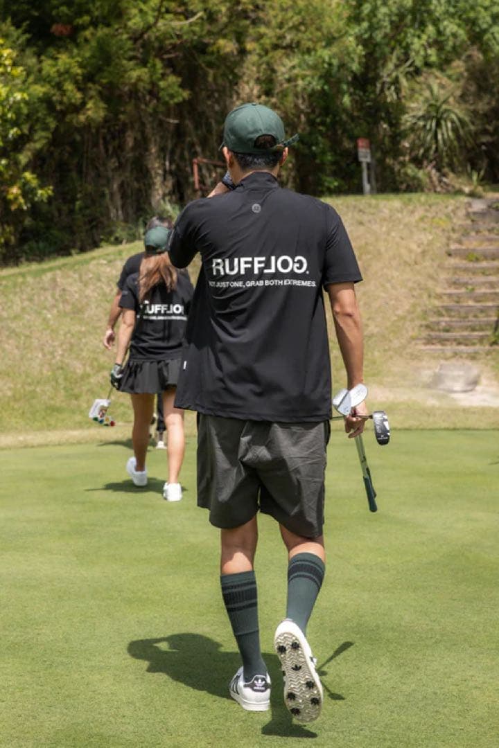 RUFFLOG モックネックシャツ＆ショートパンツセット　サイズXL