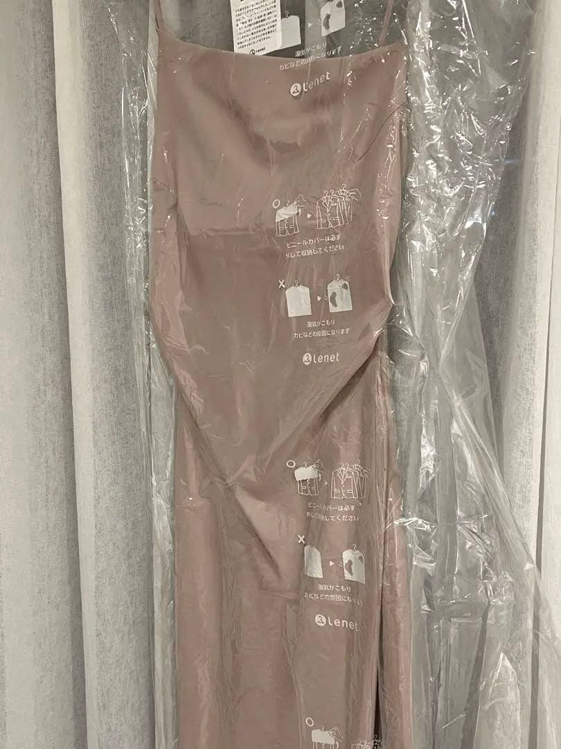 maison celon アシンメトリードレープキャミワンピース