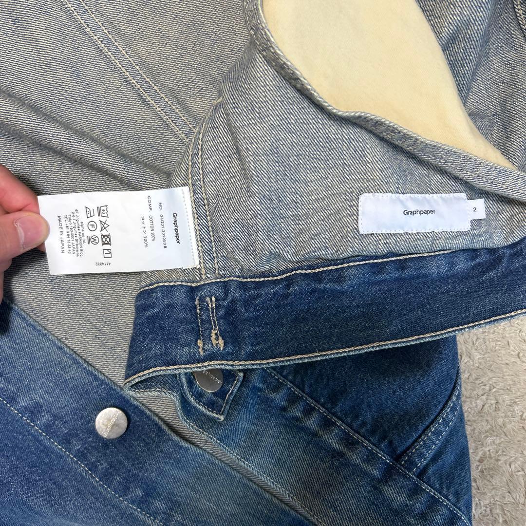 ジャケット・アウター graphpaper salvage denim jacket 2