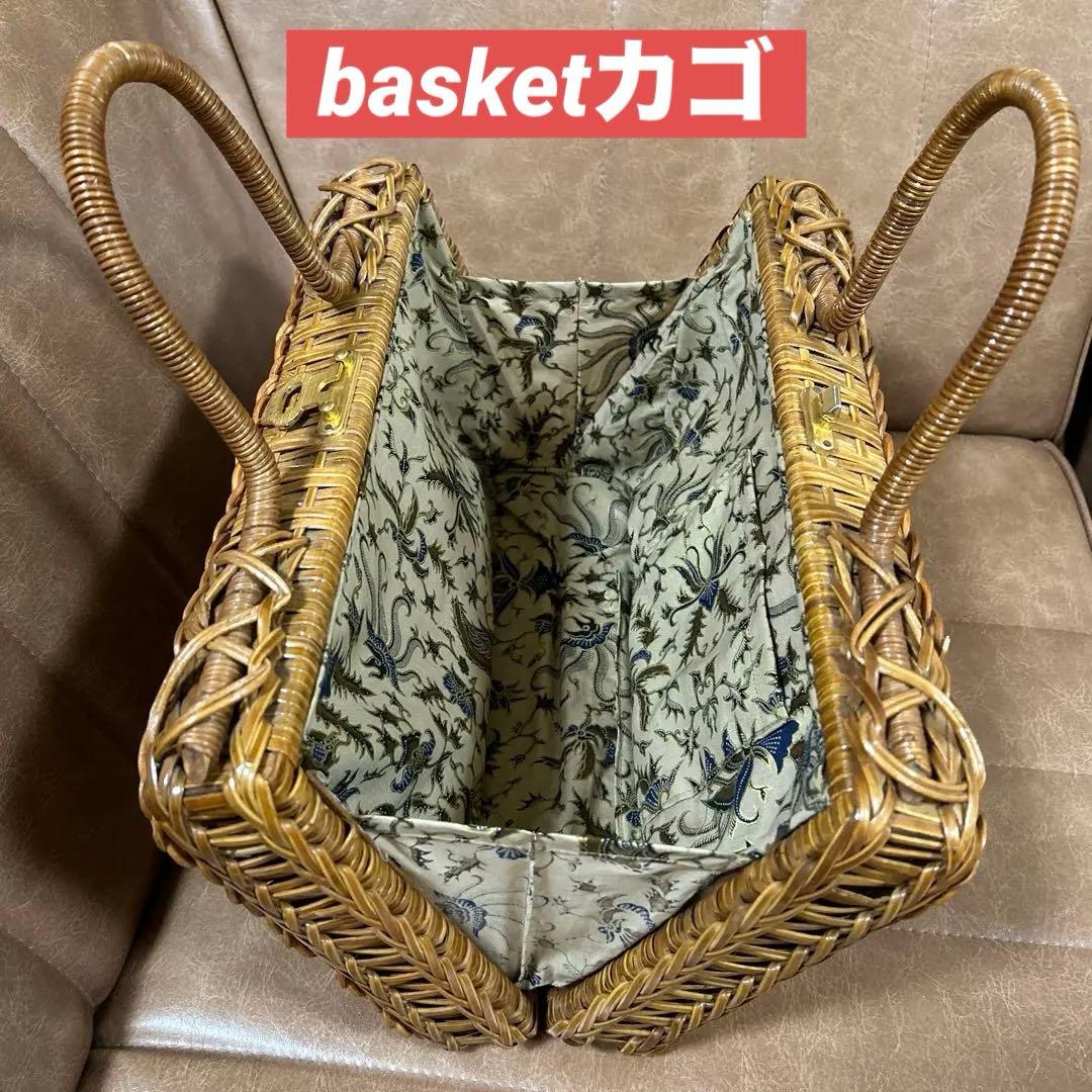 ★希少ビンテージ　昭和レトロ　ピクニックバスケット　トランク　インテリア