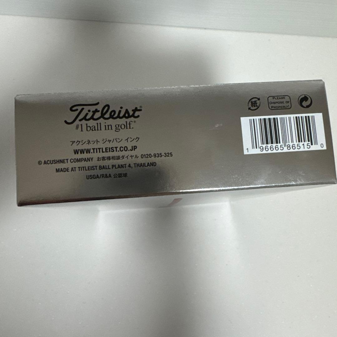 【新品】タイトリスト　2025年モデル　Pro V1x ホワイト　1ダース