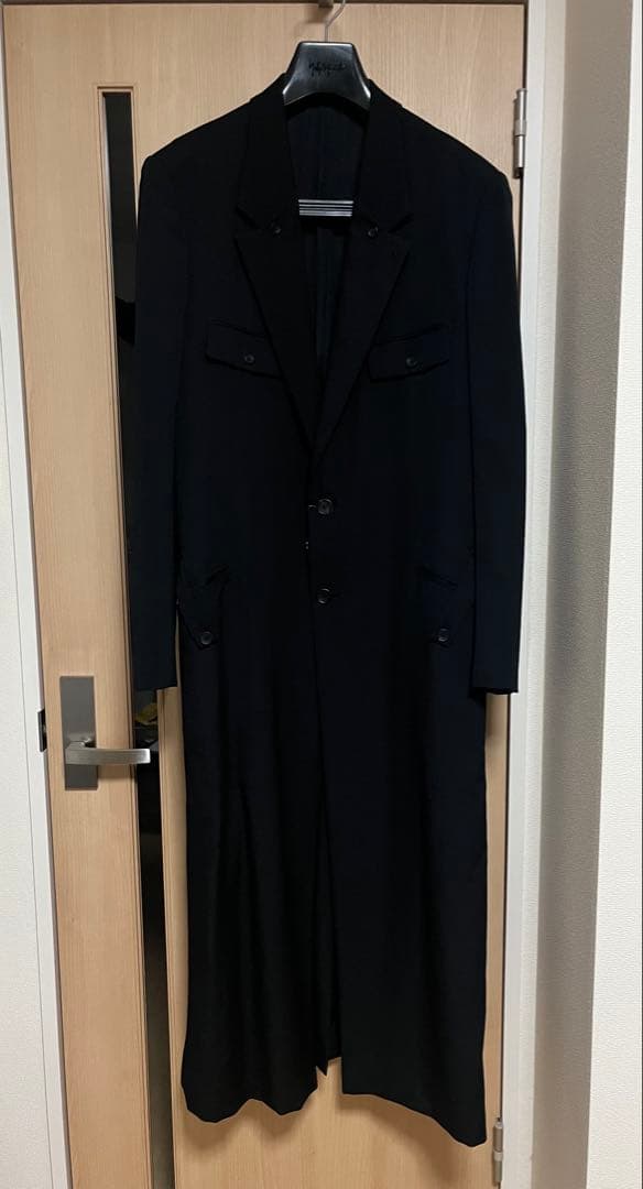 yohji yamamoto 24AW ウールギャバロングジャケット　サイズ4