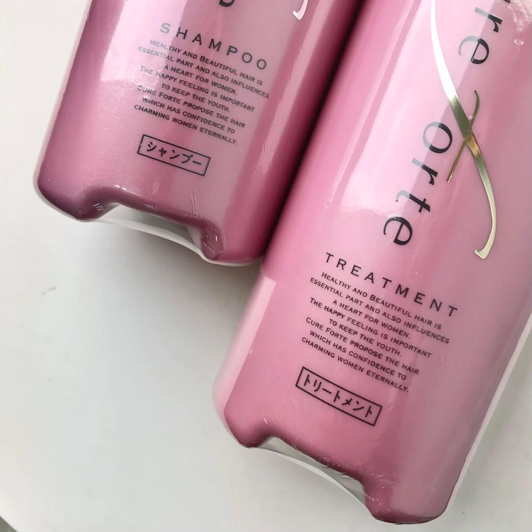 新品Cureforteキュアフォルテシャンプー&トリートメント 600ml